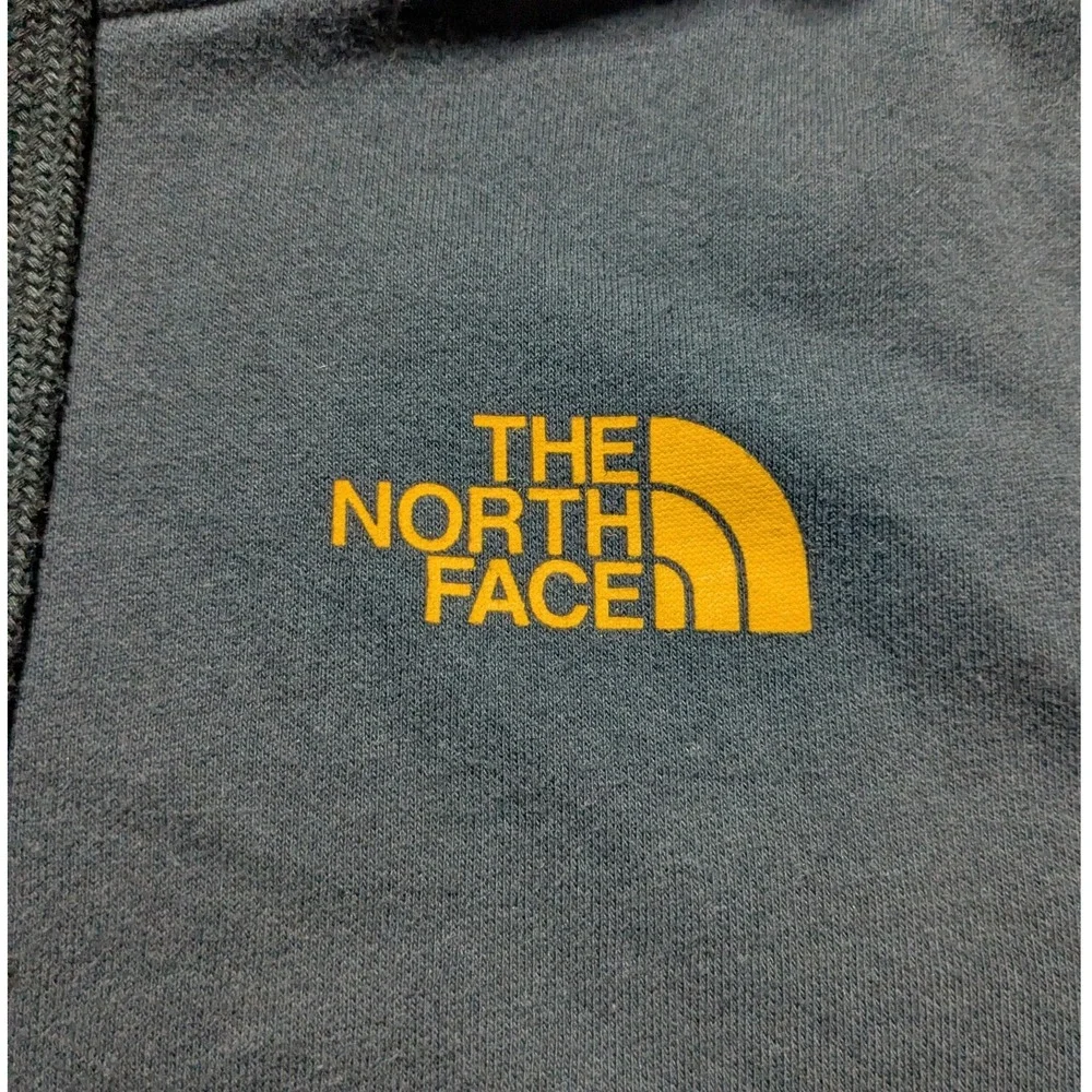 The North Face Men Small NEVER STOP EXPLORING Double-sided Logo Black Hoodie